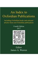 An Index to Oxfordian Publications