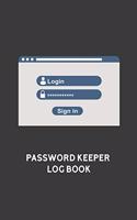 Password Keeper Log Book