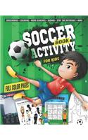 Soccer Activity Book for Kids
