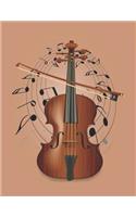 Notebook for Violin Player