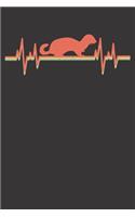 Notebook: Ferret College Ruled 6x9 120 Pages