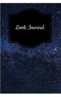 Look Inward: Tarot Diary Log Book, Record and Interpret Readings, 3 Tarot Card Spread Journal