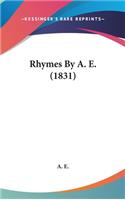 Rhymes By A. E. (1831)