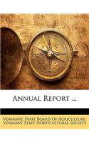 Annual Report ...