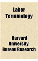 Labor Terminology