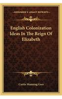 English Colonization Ideas in the Reign of Elizabeth