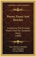 Poems, Essays and Sketches