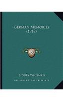 German Memories (1912)