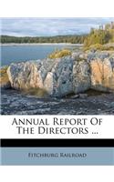 Annual Report of the Directors ...