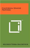 California-Spanish Proverbs