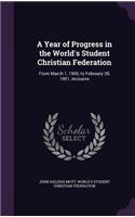 Year of Progress in the World's Student Christian Federation