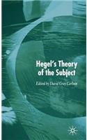 Hegel's Theory of the Subject