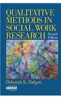 Qualitative Methods in Social Work Research