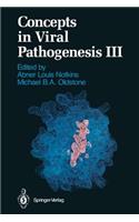 Concepts in Viral Pathogenesis III