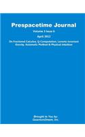 Prespacetime Journal Volume 3 Issue 6