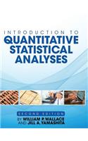 Introduction to Quantitative Statistical Analyses