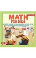 Math for Kids First Edition Arithmetic, Geometry and Basic Engineering Quiz Book for Kids Children's Questions & Answer Game Books