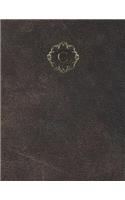 Monogram "C" Grid Sketchbook