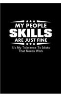 My People Skills Are Just Fine