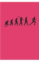 Running: Notebook Laufen Notizbuch kariert squared Trail Running Planer Runner Journal 6x9 karo