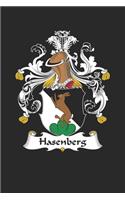 Hasenberg: Hasenberg Coat of Arms and Family Crest Notebook Journal (6 x 9 - 100 pages)