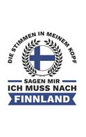 Finnland Notizbuch