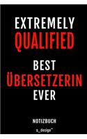 Notizbuch für Übersetzer / Übersetzerin: Originelle Geschenk-Idee [120 Seiten gepunktet Punkte-Raster blanko Papier]
