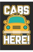 Cabs Here!: A Blank Lined NJ Journal for Anyone That Is Traveling to New Jersey