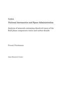 Analysis of Minerals Containing Dissolved Traces of the Fluid Phase Components Water and Carbon Dioxide