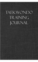 Taekwondo Training Journal: Notebook and Workout Diary: For Training Session Notes