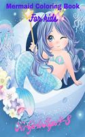 Mermaid Coloring Book For Kids