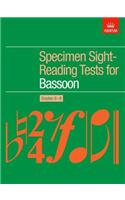 Specimen Sight-Reading Tests for Bassoon, Grades 6-8