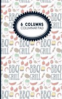6 Columns Columnar Pad