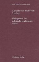 Alexander Von Humboldts Schriften