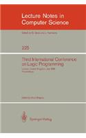 Third International Conference on Logic Programming