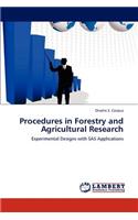 Procedures in Forestry and Agricultural Research