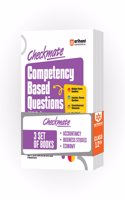Arihant Checkmate Series for Class 12 | Competency Based Questions for Accountancy, Economics and Business Studies | Boards 2025 (Set of 3 Books)