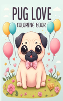 Pug Love Coloring book