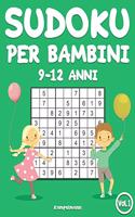 Sudoku per bambini 9-12 anni: 200 Sudoku per bambini di 9-12 anni - istruzioni e soluzioni incluse (Vol. 1)