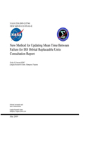 New Method for Updating Mean Time Between Failure for ISS Orbital Replaceable Units Consultation Report