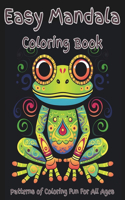 Easy Mandala Coloring Book