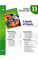 North Carolina Holt Science & Technology Chapter 11 Resource File: A Family of Planets: Grade 6