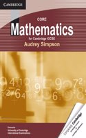 Core Mathematics for Cambridge IGCSE