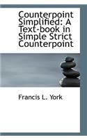 Counterpoint Simplified: (English)