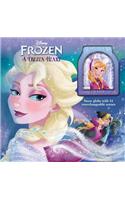 Disney Frozen: A Frozen Heart: Storybook with Snowglobe