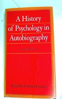 History of Psychology in Autobiography, Volume VIII