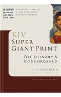 Super Giant Print Bible Dictionary and Concordance