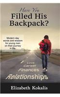 Have You Filled His Backpack?