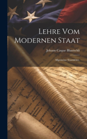 Lehre vom modernen Staat