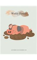 Weekly Planner September 2019 - December 2020
